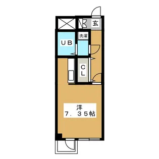 晴嵐荘【2階】の間取り