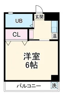 コーポヤマオカ【2階】の間取り