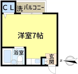 ホワイトハイツ【3階】の間取り
