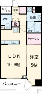 エクセレントシティ南行徳駅前【3階】の間取り
