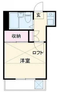 メロディハイム【2階】の間取り