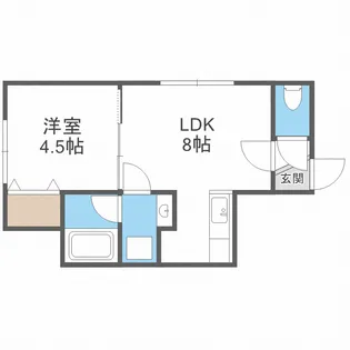 プラビス【3階】の間取り