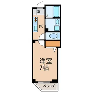 サクセスヒルズ【1階】の間取り