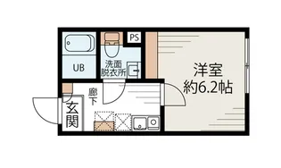 メゾン・ド・ロゼ川崎【3階】の間取り