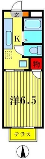 リバー【1階】の間取り