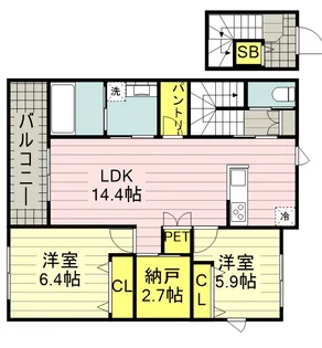 Esperanza【2階】の間取り