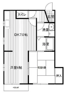 プロテージスダ【2階】の間取り