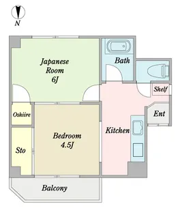 ライフKIII【2階】の間取り