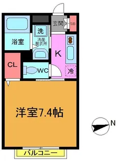 北方フォーラム【1階】の間取り