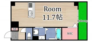 サンプロスペリティ【2階】の間取り