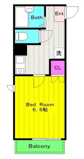 ハイブレッド向ヶ丘【4階】の間取り