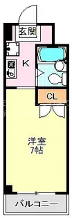 泉ヶ丘アイビースクエア【3階】の間取り