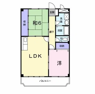 マリッチ 岡【3階】の間取り