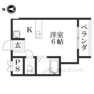 カティー2【2階】の間取り