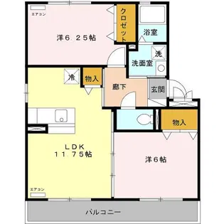 大黒屋 八【2階】の間取り