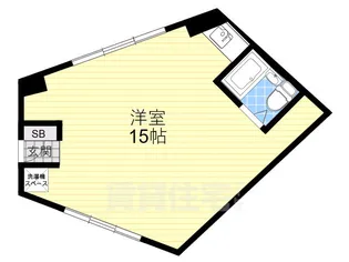 井口ビル【5階】の間取り