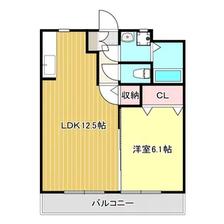 メゾン・シャルマン【3階】の間取り