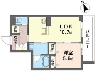 アリエッタ【2階】の間取り