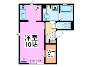 ハピネス三秀の間取り