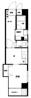 M・1マンション【2階】の間取り