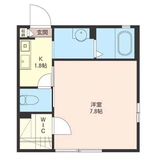 ビューテラスH【2階】の間取り