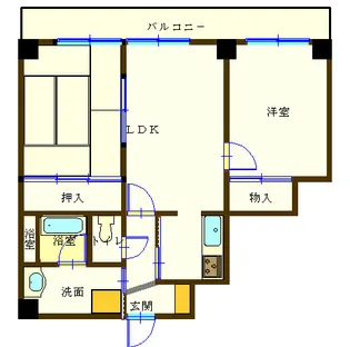第5熊谷ビル【5階】の間取り