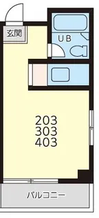 ステューディオアッシュ【3階】の間取り