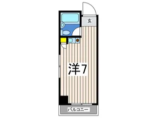 大営長者町ビル 603の間取り