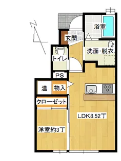 サン・フレッシュ【1階】の間取り