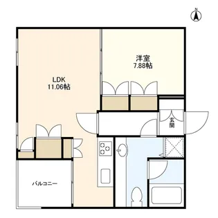フェストザール【2階】の間取り