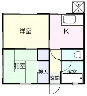 グランベールSY【1階】の間取り