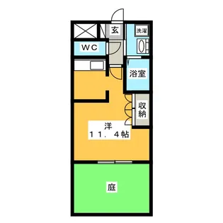 BLUE BOSS【1階】の間取り