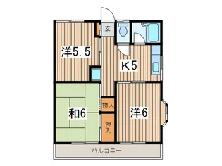 ドエル籾山I【2階】の間取り