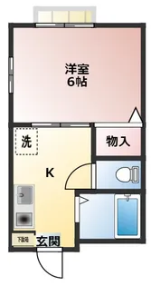 スバルコート【2階】の間取り