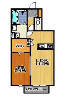 ディアオールIII【1階】の間取り