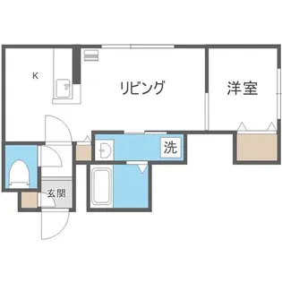 ル・ソレイユ【2階】の間取り