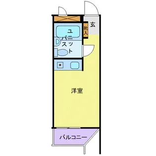 メゾン余丁町【3階】の間取り
