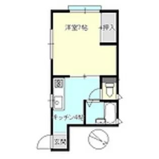 ボンドミール清水【2階】の間取り