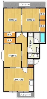 第2たちばなマンション【1階】の間取り