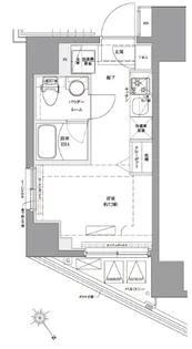 AZEST関内【2階】の間取り