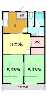 桜木ハイツ B【1階】の間取り