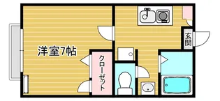 サンパティオ【2階】の間取り