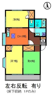 ビューパレスカトネンC棟【2階】の間取り