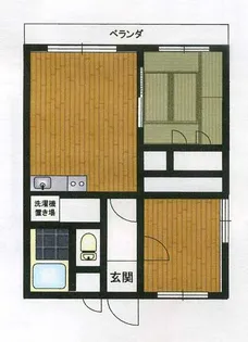 高洋ビルIV【2階】の間取り