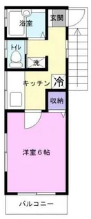 ひかりハイツ【2階】の間取り