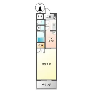 ロイヤル江戸橋【3階】の間取り