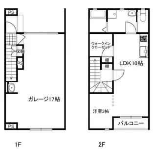 ラ・カシェット新宿の間取り