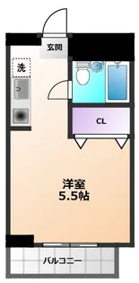 シャルマンはすみ【4階】の間取り