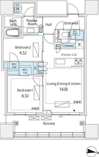 パークコート渋谷ザタワー【26階】の間取り