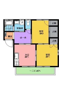 ルミール【2階】の間取り